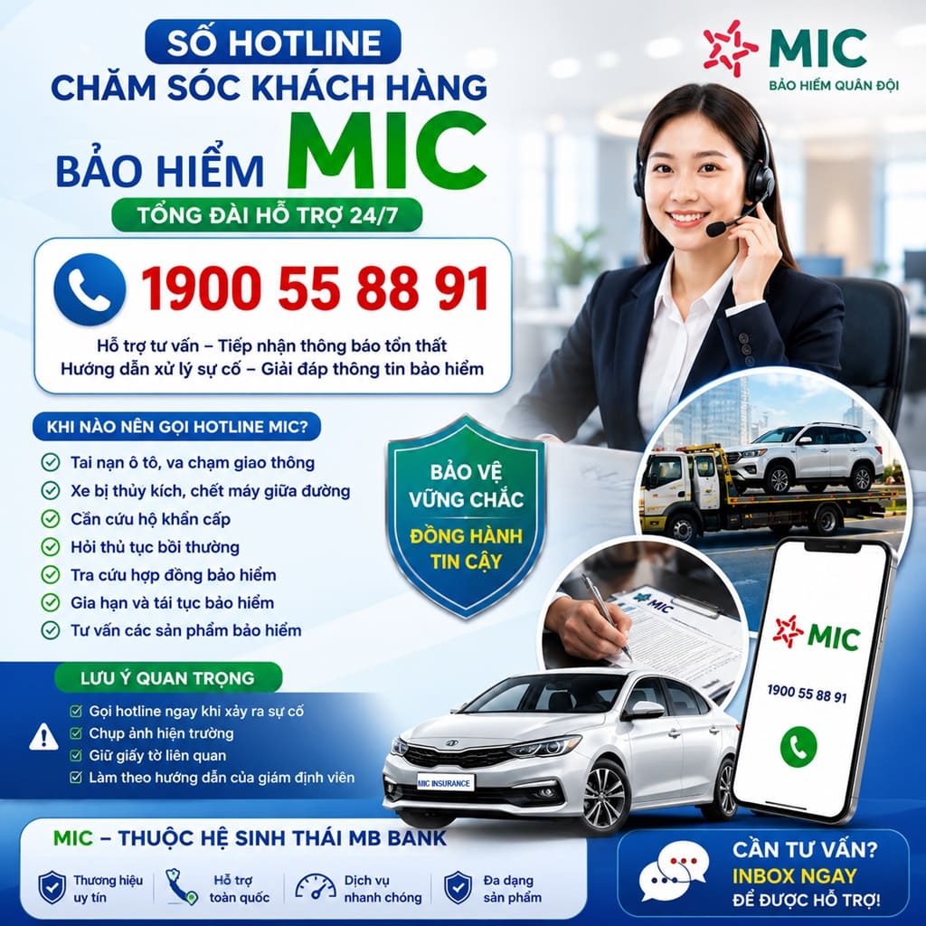 Hotline ho tro bao hiem MIC